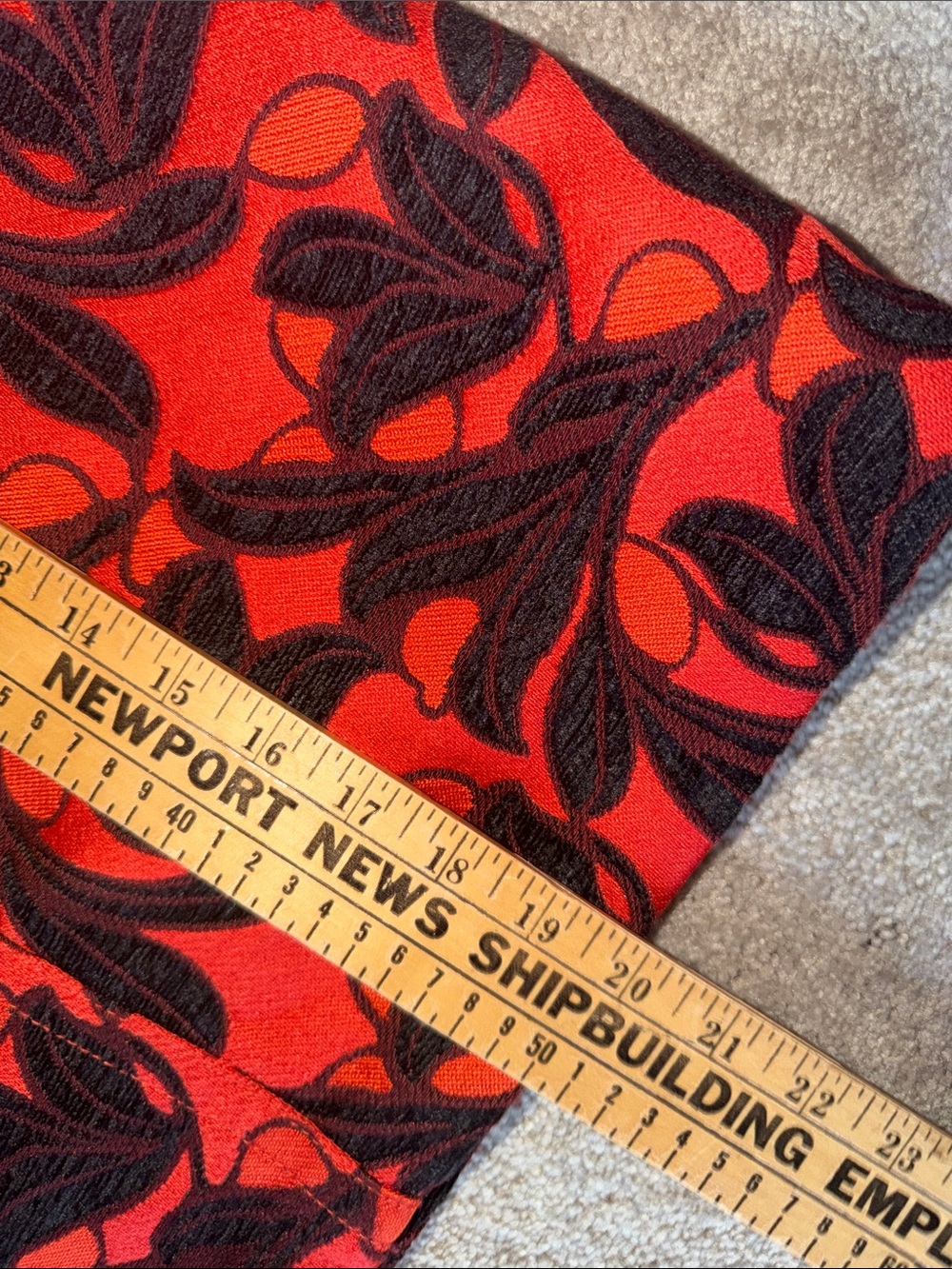 Ann Taylor Vine Jacquard Side Pocket Skirt size 4 - Picture 10 of 10